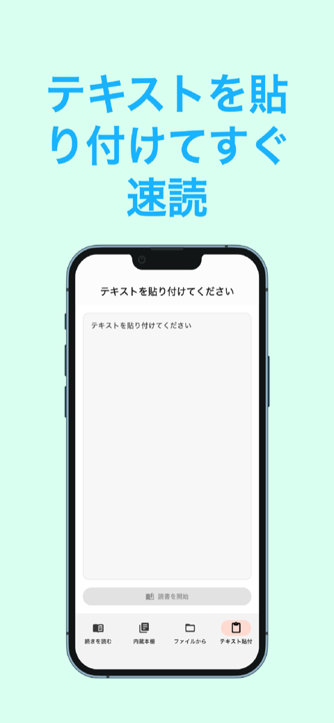 テキスト貼り付け
